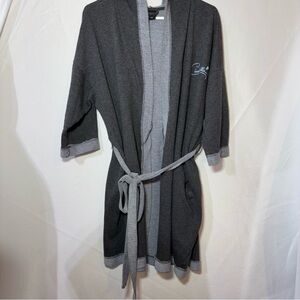 Disney Women’s Gray Hooded Cinderella Robe with Belt
